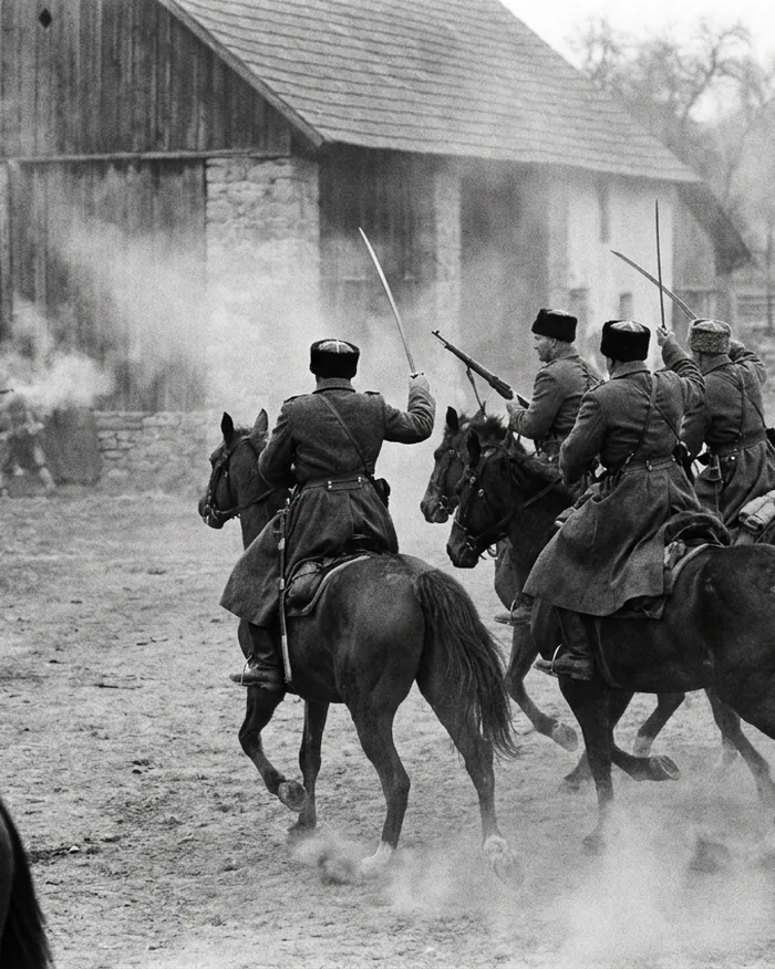 Recreación de la Operación Cowboy en Hostau, 28 de abril de 1945