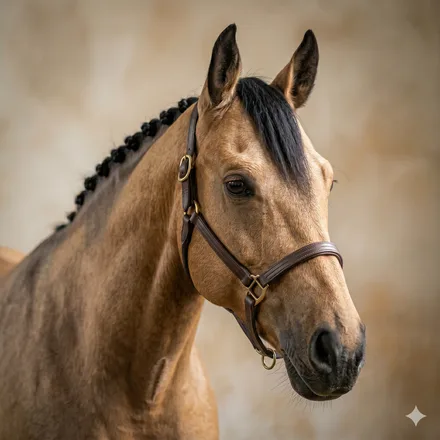 Caballo buckskin