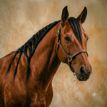 Caballo castaño