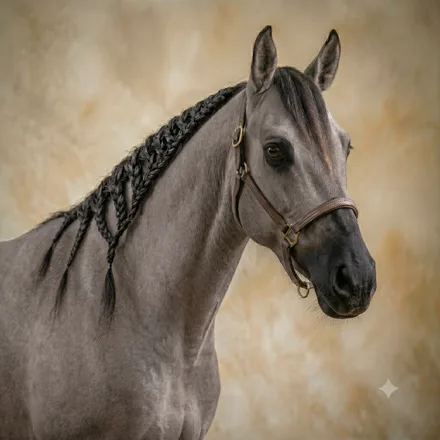 Caballo grullo
