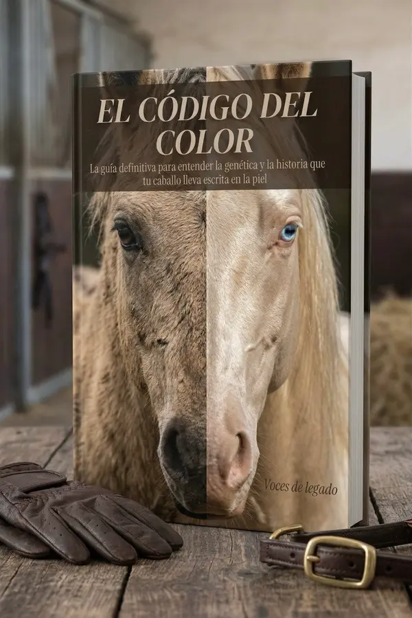 Portada del libro El código del color: genética y capas del caballo