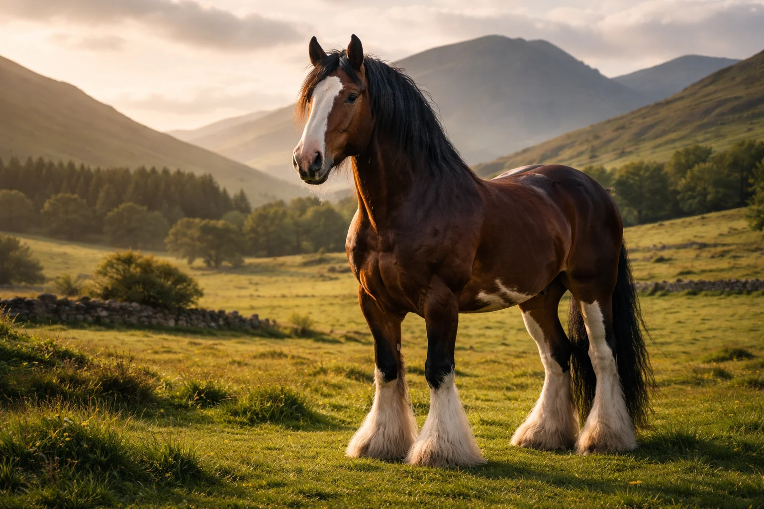 Caballo Clydesdale